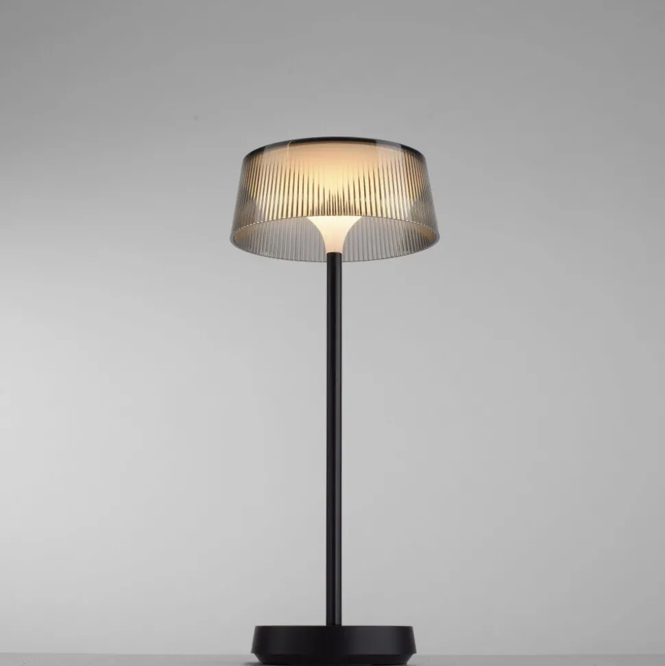 Lampe De Table Leuchten-Direkt Dora Led Noir, 1 Lumiere
