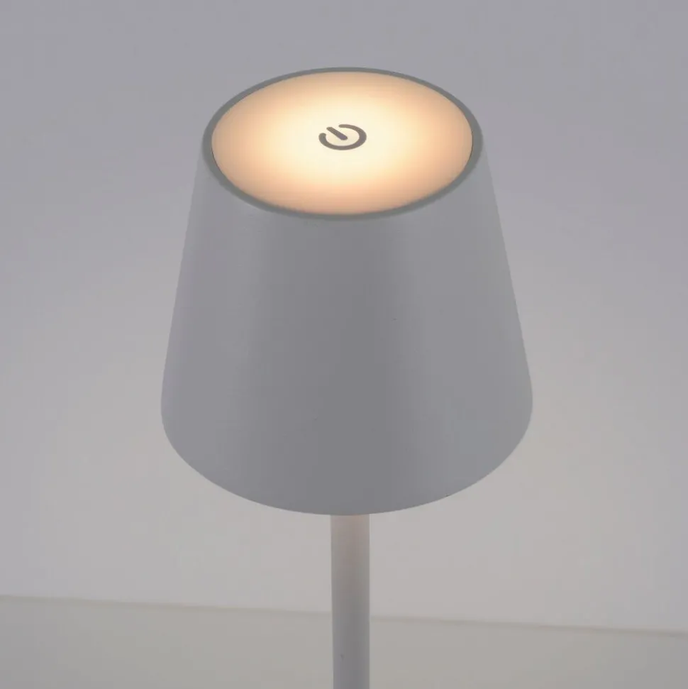 Lampe De Table Leuchten-Direkt Euria Led Blanc, 1 Lumiere