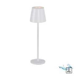 Lampe De Table Leuchten-Direkt Euria Led Blanc, 1 Lumiere