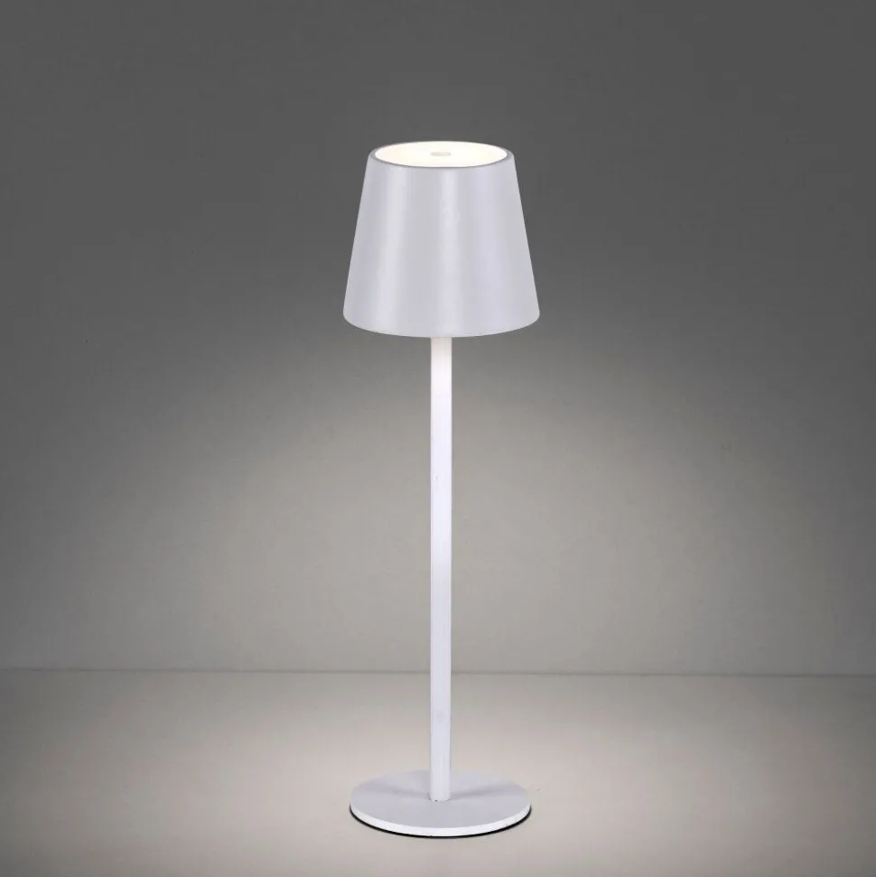 Lampe De Table Leuchten-Direkt Euria Led Blanc, 1 Lumiere