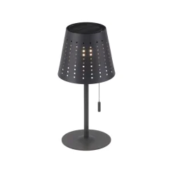 Lampe De Table Leuchten-Direkt Mandy Led Anthracite, 1 Lumiere