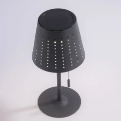 Lampe De Table Leuchten-Direkt Mandy Led Anthracite, 1 Lumiere