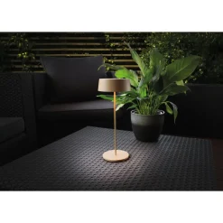 Lampe De Table Lutec Cocktail Led Or, 1 Lumiere