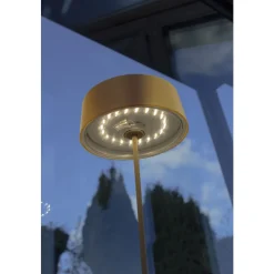 Lampe De Table Lutec Cocktail Led Or, 1 Lumiere