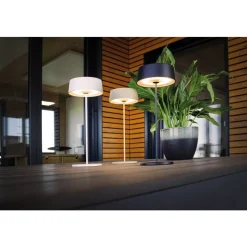 Lampe De Table Lutec Cocktail Led Blanc, 1 Lumiere