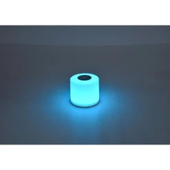 Lampe De Table Lutec Noma Led Blanc, 1 Lumiere, Changeur De Couleurs