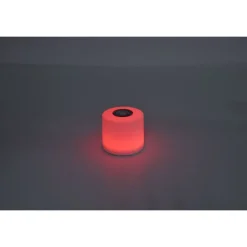 Lampe De Table Lutec Noma Led Blanc, 1 Lumiere, Changeur De Couleurs