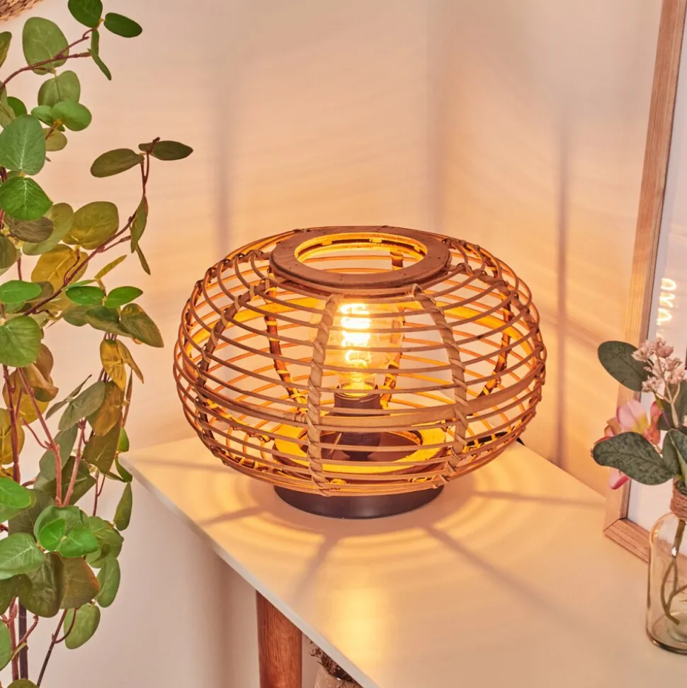 Lampe De Table Manteau Ecru, 1 Lumiere