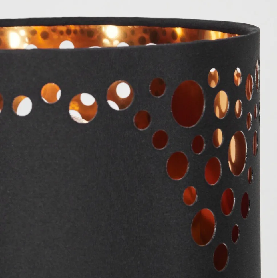 Lampe De Table Marbach Noir, 1 Lumiere