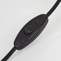 Lampe De Table Mialo Noir, 1 Lumiere