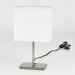Lampe De Table Niukkala Nickel Mat, 1 Lumiere