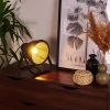 Lampe De Table Oghu Noir, 1 Lumiere