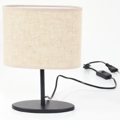 Lampe De Table Oilinki Noir, 1 Lumiere