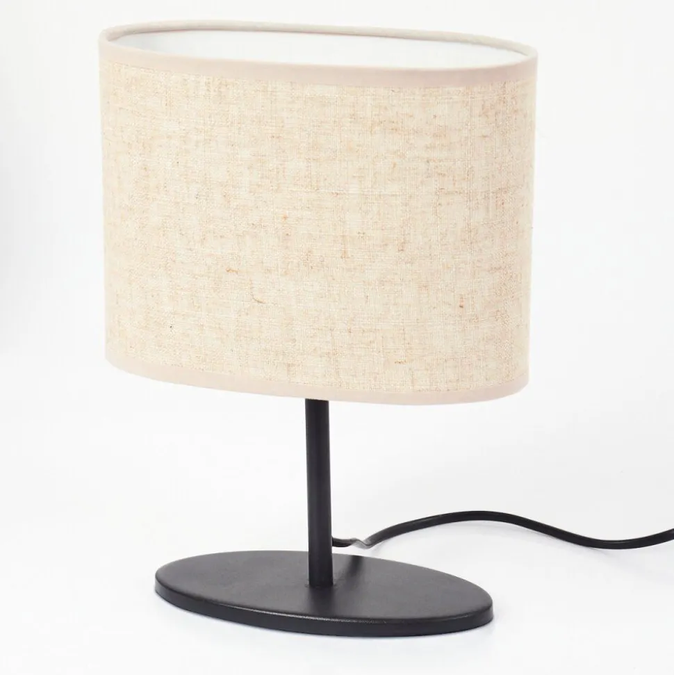 Lampe De Table Oilinki Noir, 1 Lumiere