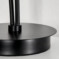 Lampe De Table Salamonde Noir, 2 Lumieres