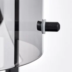 Lampe De Table Sarniguet Noir, 1 Lumiere