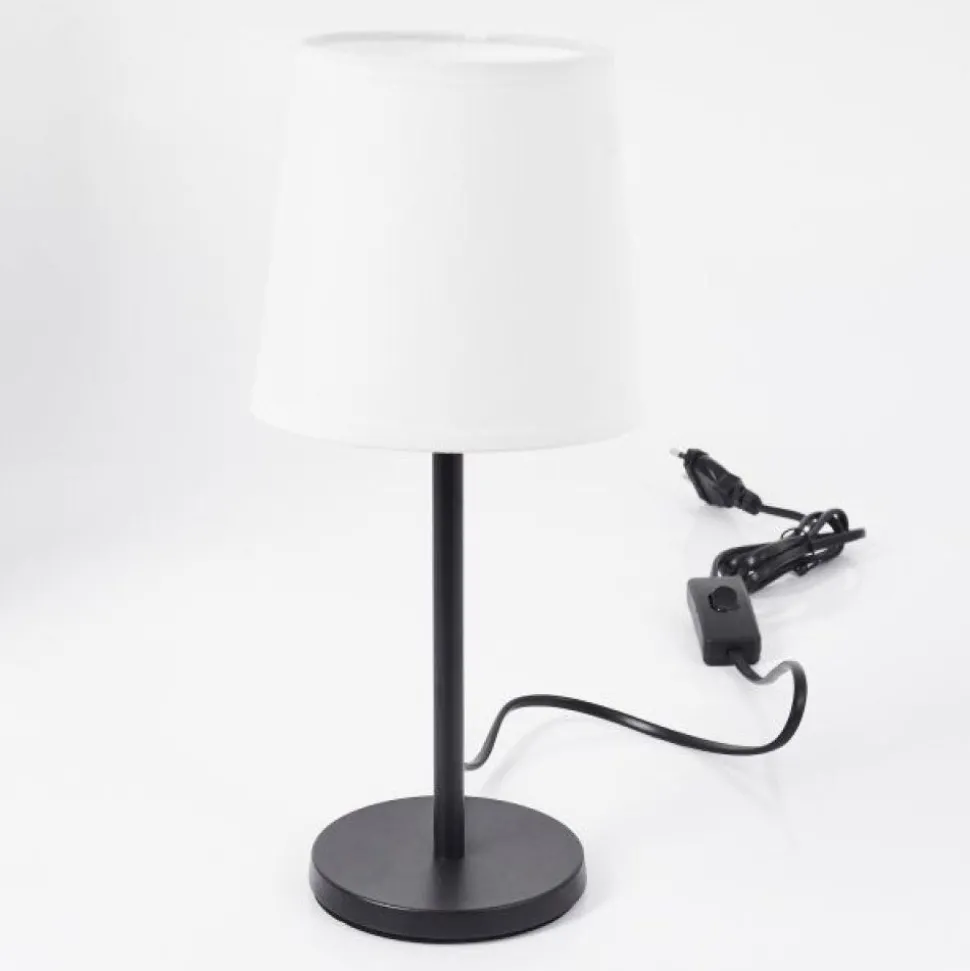 Lampe De Table Sikala Noir, 1 Lumiere
