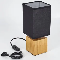 Lampe De Table Talco Ecru, 1 Lumiere