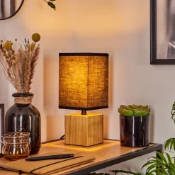 Lampe De Table Talco Ecru, 1 Lumiere