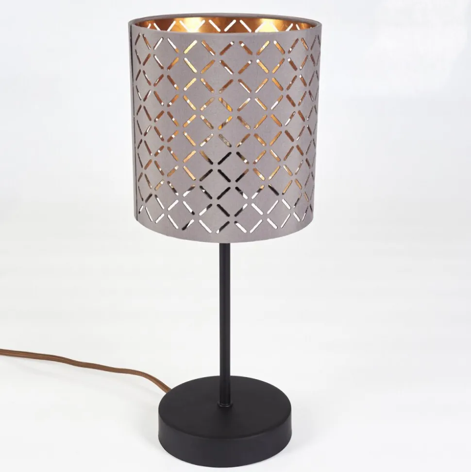 Lampe De Table Tallaboa Noir, 1 Lumiere