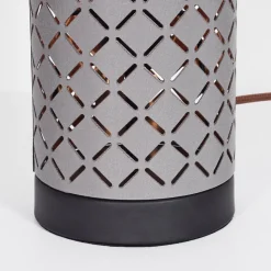 Lampe De Table Tallaboa Noir, 1 Lumiere