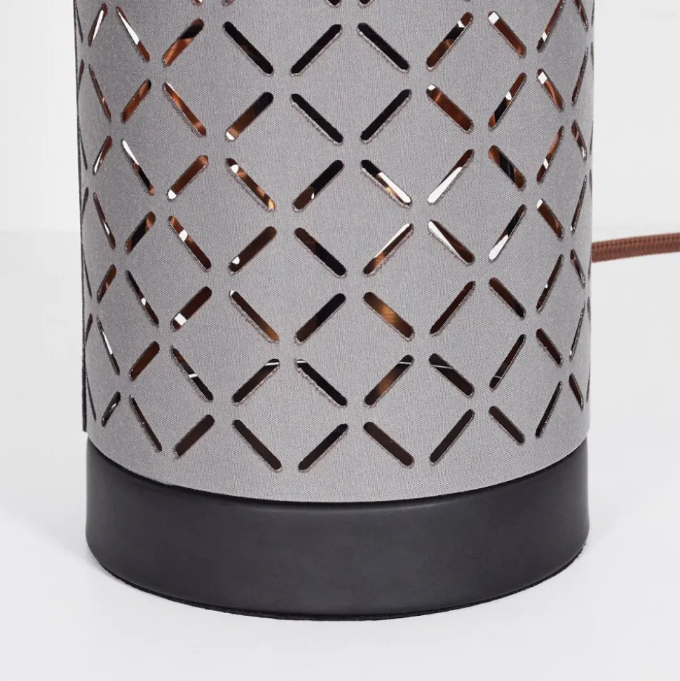 Lampe De Table Tallaboa Noir, 1 Lumiere