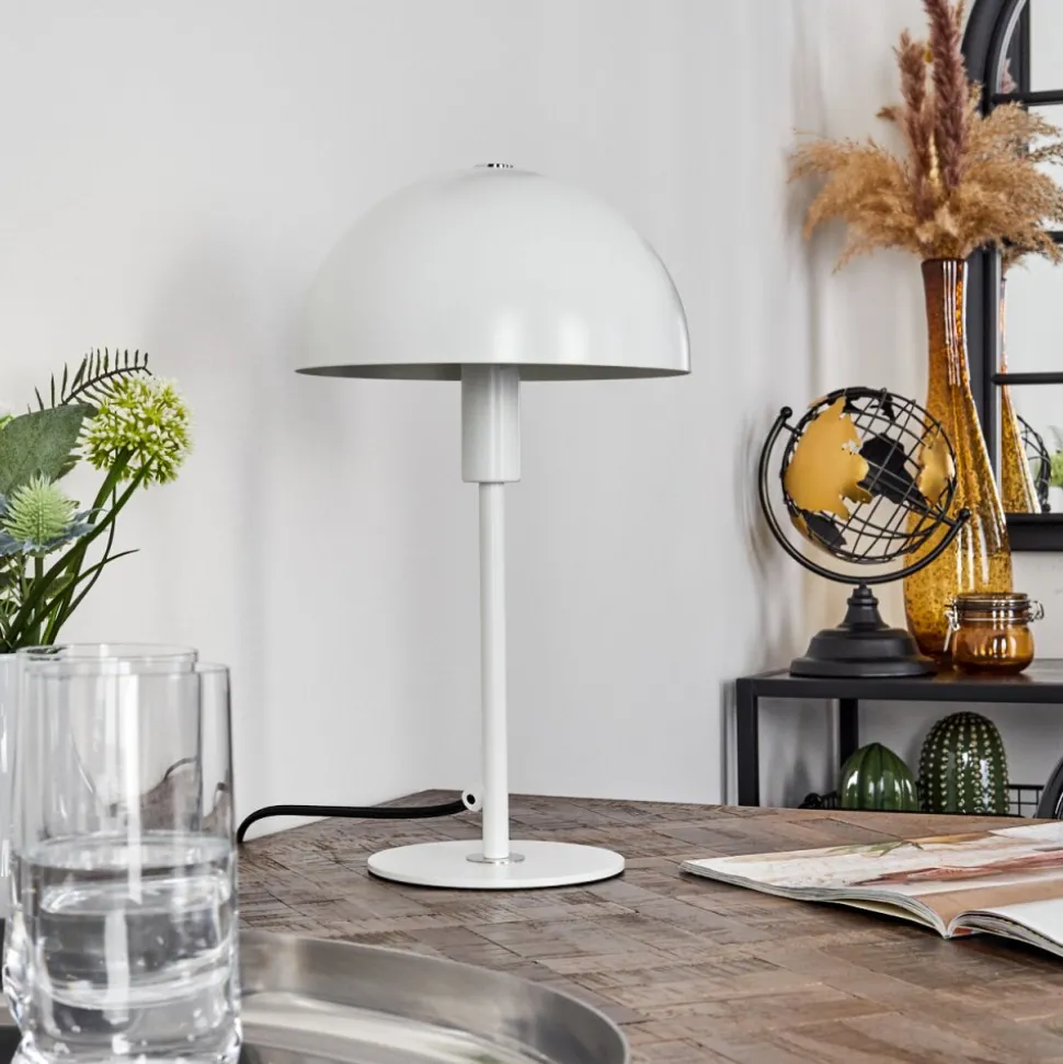 Lampe De Table Tati Blanc, 1 Lumiere