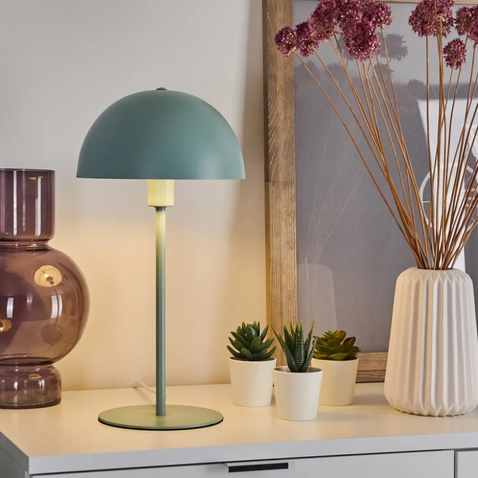 Lampe De Table Tom Kings Vert, Blanc, 1 Lumiere