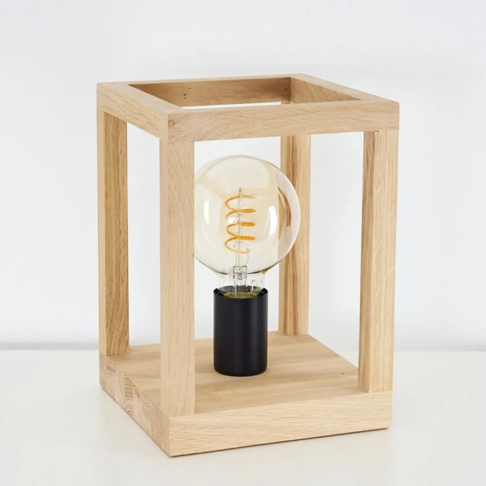Lampe De Table Torreglia Brun, Noir, 1 Lumiere