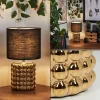 Lampe De Table Varam Or, 1 Lumiere