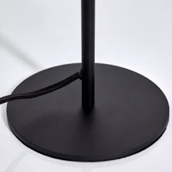 Lampe De Table Veenkloster Noir, 1 Lumiere