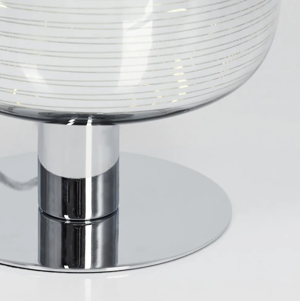 Lampe De Table Verasara Chrome, 1 Lumiere