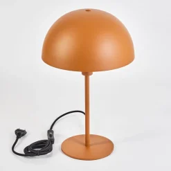 Lampe De Table Vivian Ocre, 1 Lumiere