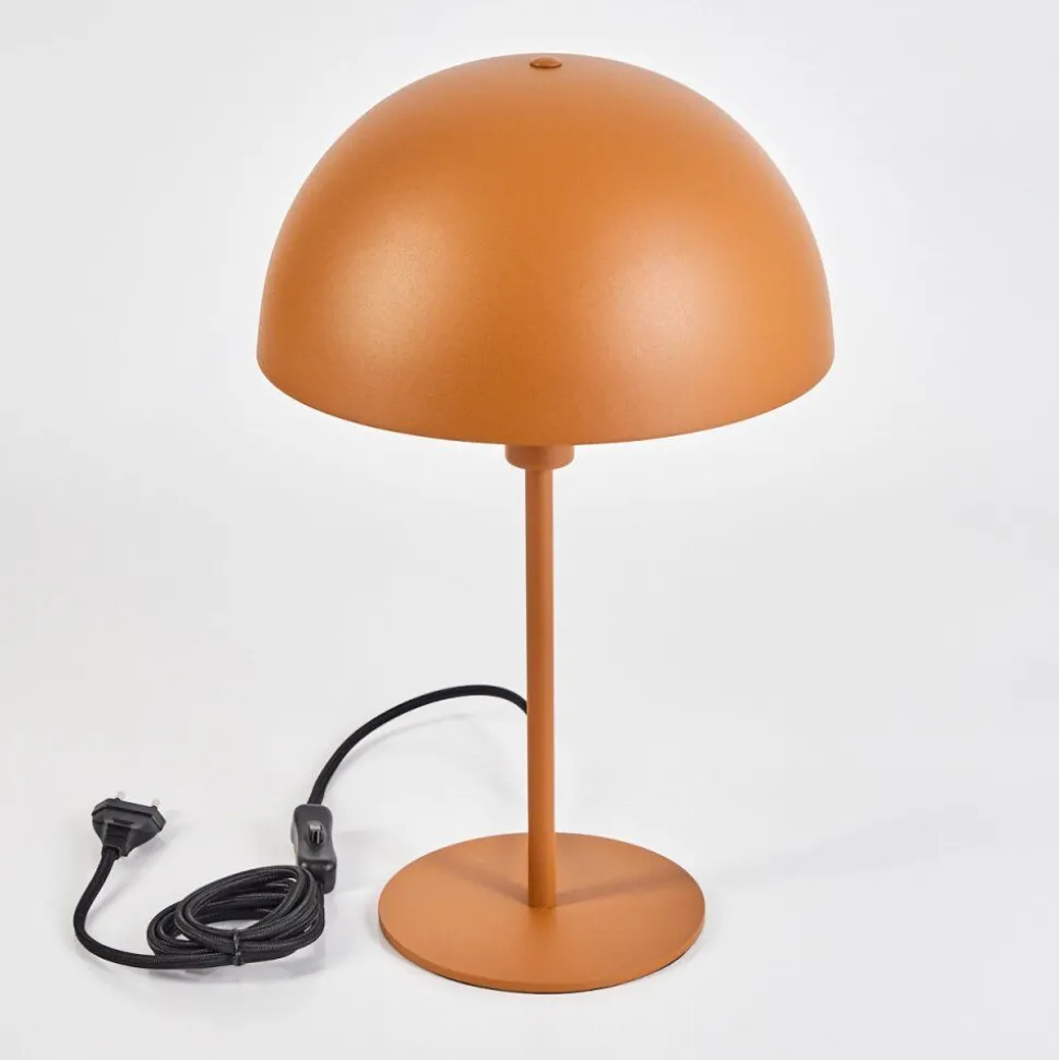 Lampe De Table Vivian Ocre, 1 Lumiere