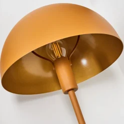 Lampe De Table Vivian Ocre, 1 Lumiere