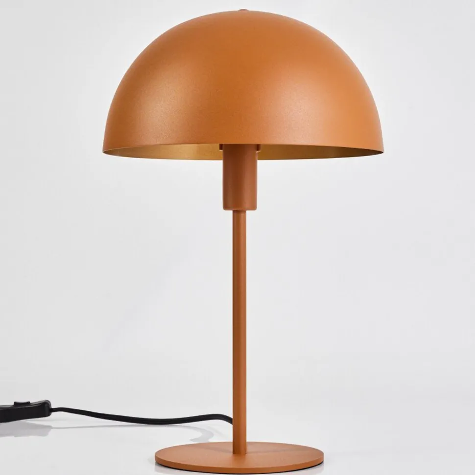 Lampe De Table Vivian Ocre, 1 Lumiere