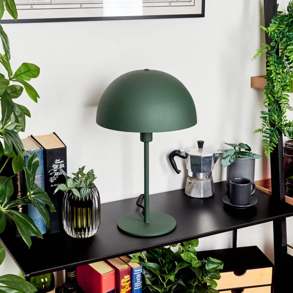 Lampe De Table Vivian Vert, 1 Lumiere