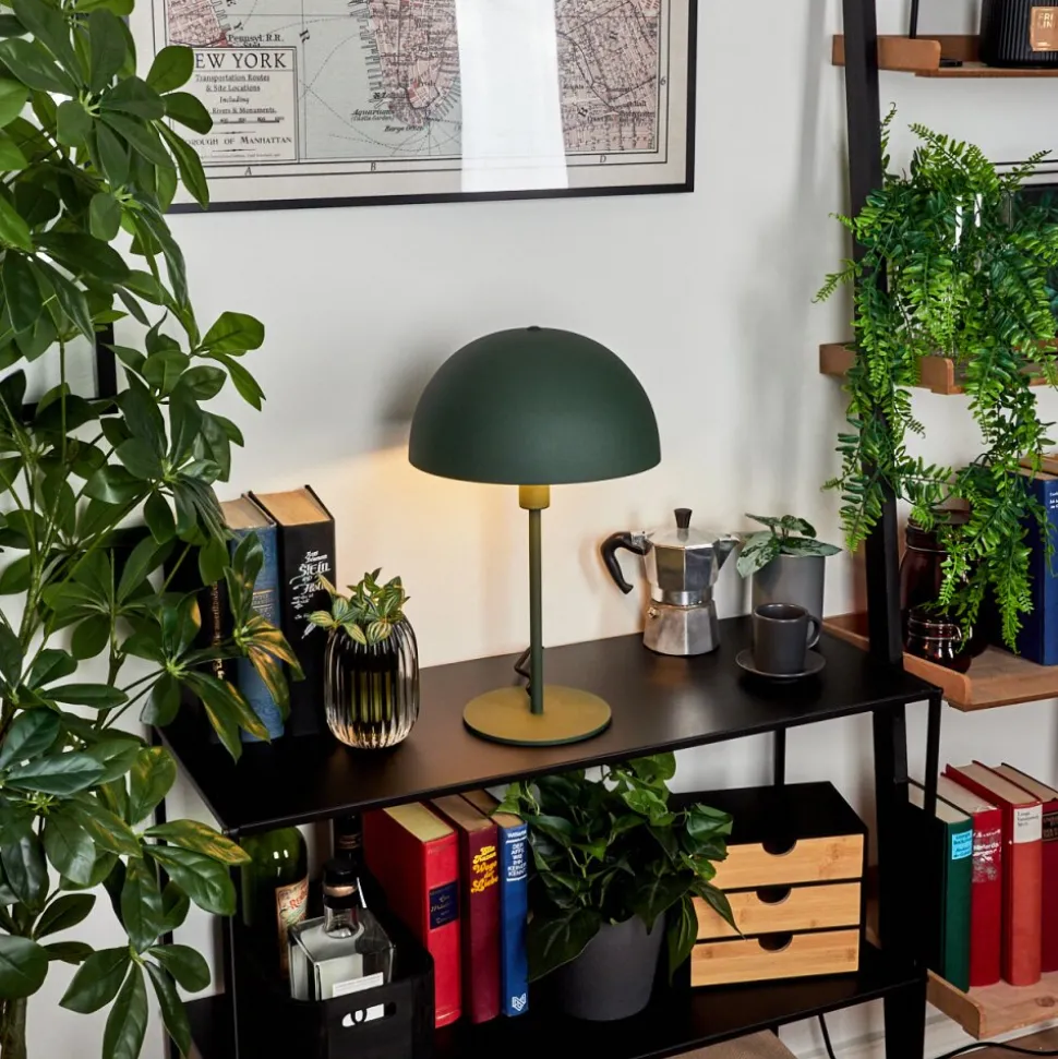 Lampe De Table Vivian Vert, 1 Lumiere