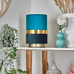 Lampe De Table Weiler Or, 1 Lumiere