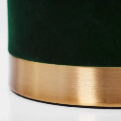 Lampe De Table Weruga Vert, Laiton, 1 Lumiere