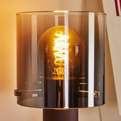 Lampe De Table Wichita Noir, 1 Lumiere