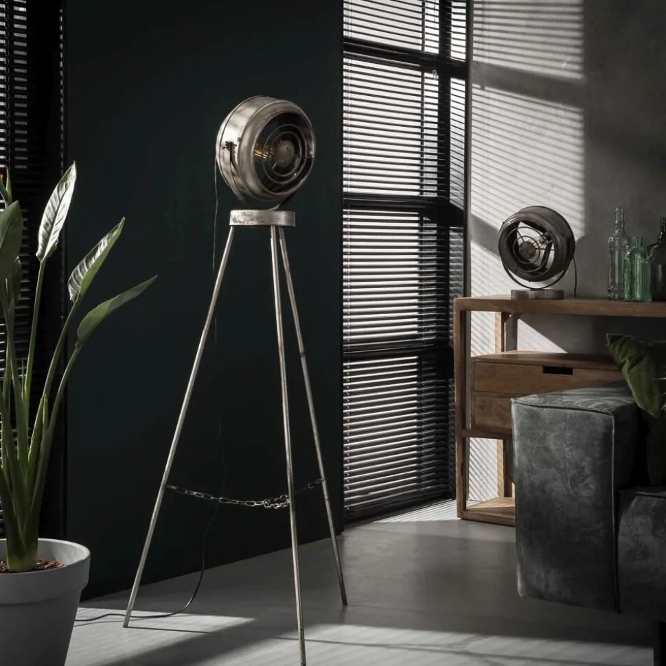 Lampe De Table Witmarsum Argente, 1 Lumiere