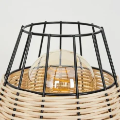 Lampe De Tablebenagil Noir, 1 Lumiere