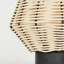 Lampe De Tablebenagil Noir, 1 Lumiere