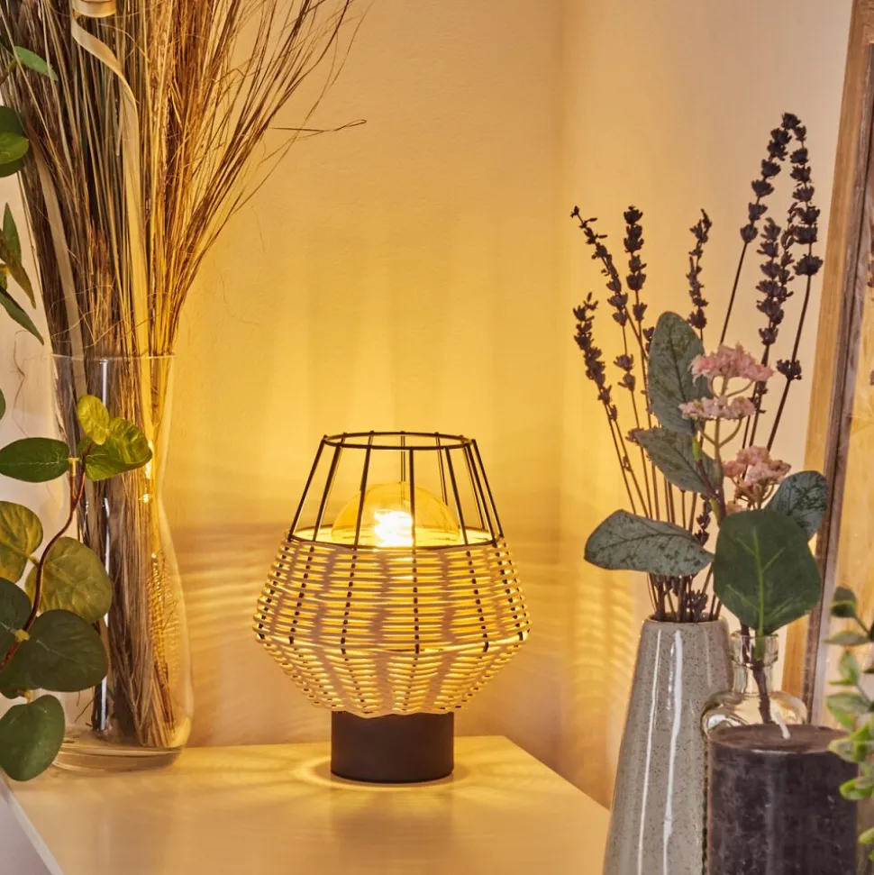 Lampe De Tablebenagil Noir, 1 Lumiere