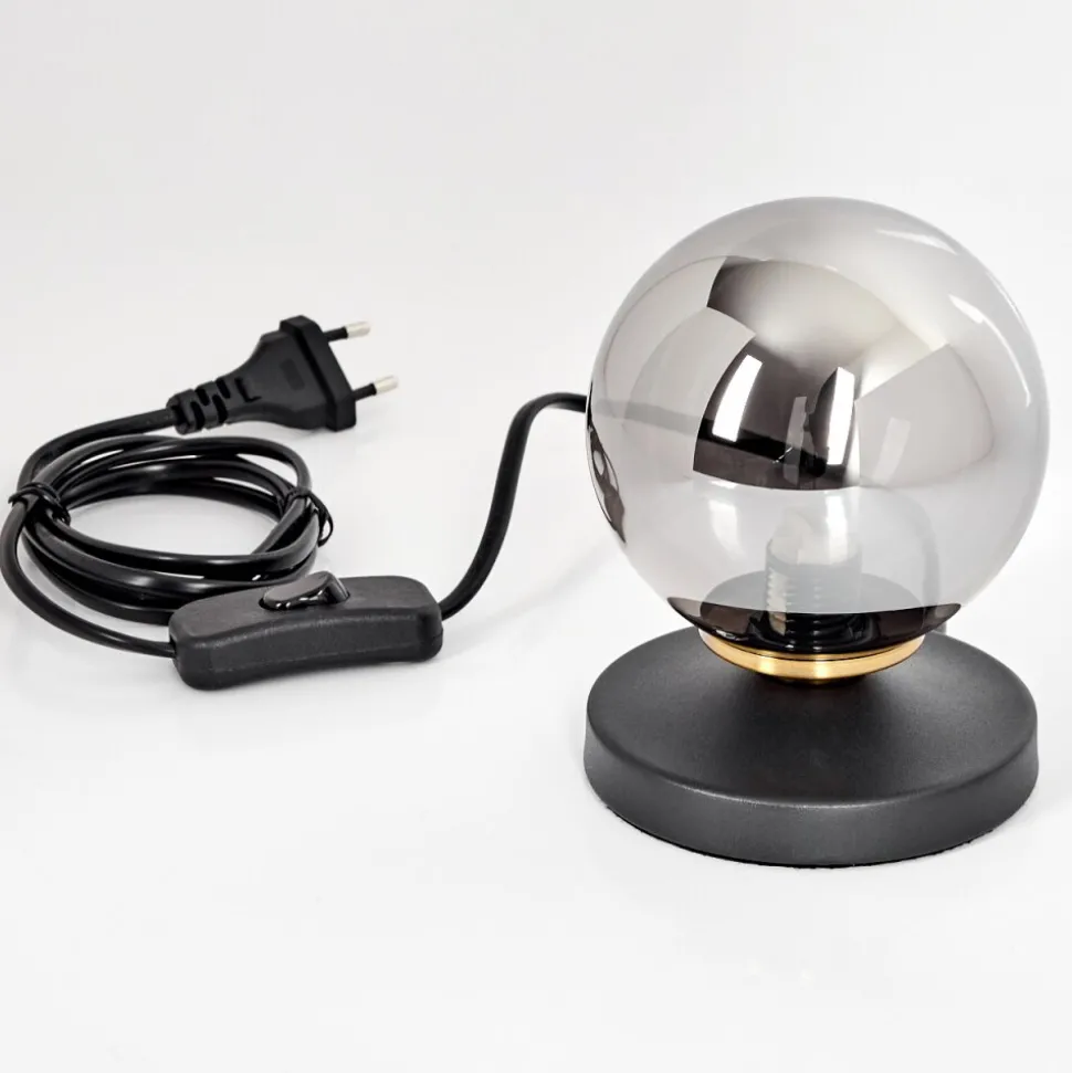 Lampe De Tablechehalis Laiton, Noir, 1 Lumiere