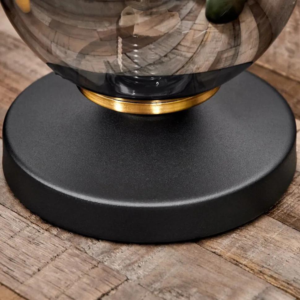 Lampe De Tablechehalis Laiton, Noir, 1 Lumiere