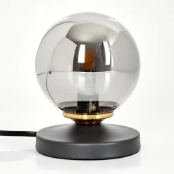 Lampe De Tablechehalis Laiton, Noir, 1 Lumiere