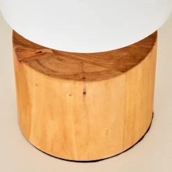 Lampe De Tablegeneva Ecru, 1 Lumiere