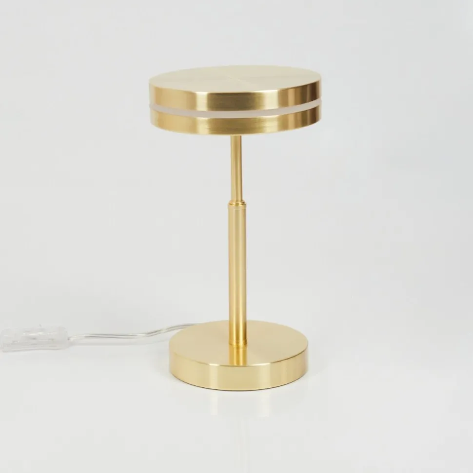 Lampe De Tablehuallilemu Led Laiton, 1 Lumiere